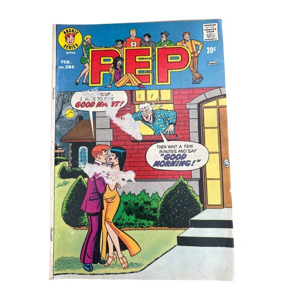 Archie Series Pep Comics 286 February 1974 20¢ Cover Vintage Comic Book Rare - Picture 1 of 4